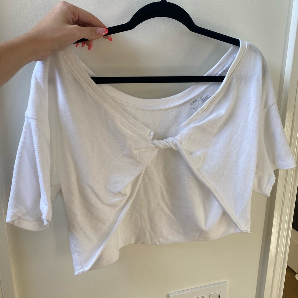 Aerie Reversible Twist Tee